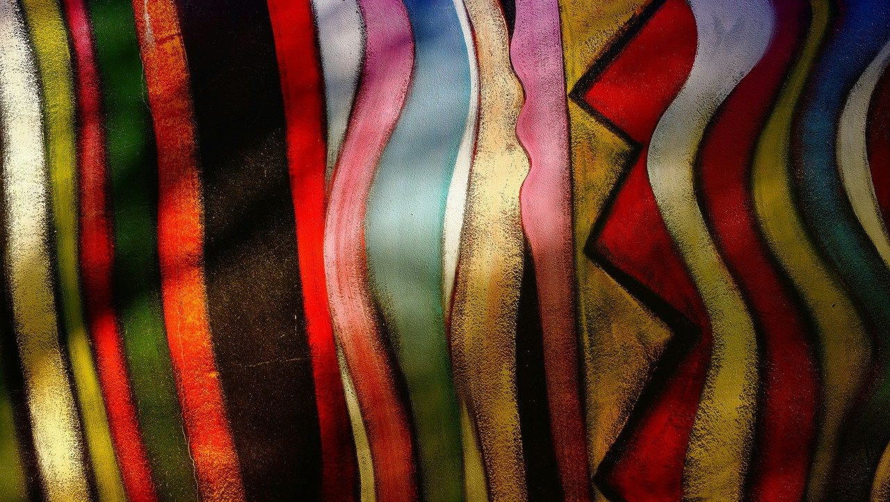 A colorful fabric